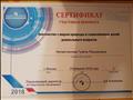 Сертификат участника вебинара "Знакомство с миром природы и социализация детей дошкольного возраста" Сертификат участника вебинара "Знакомство с миром природы и социализация детей дошкольного возраста"